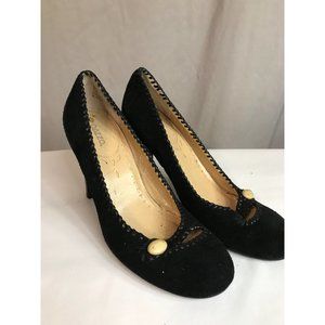 Pazzo black heels size 51/2